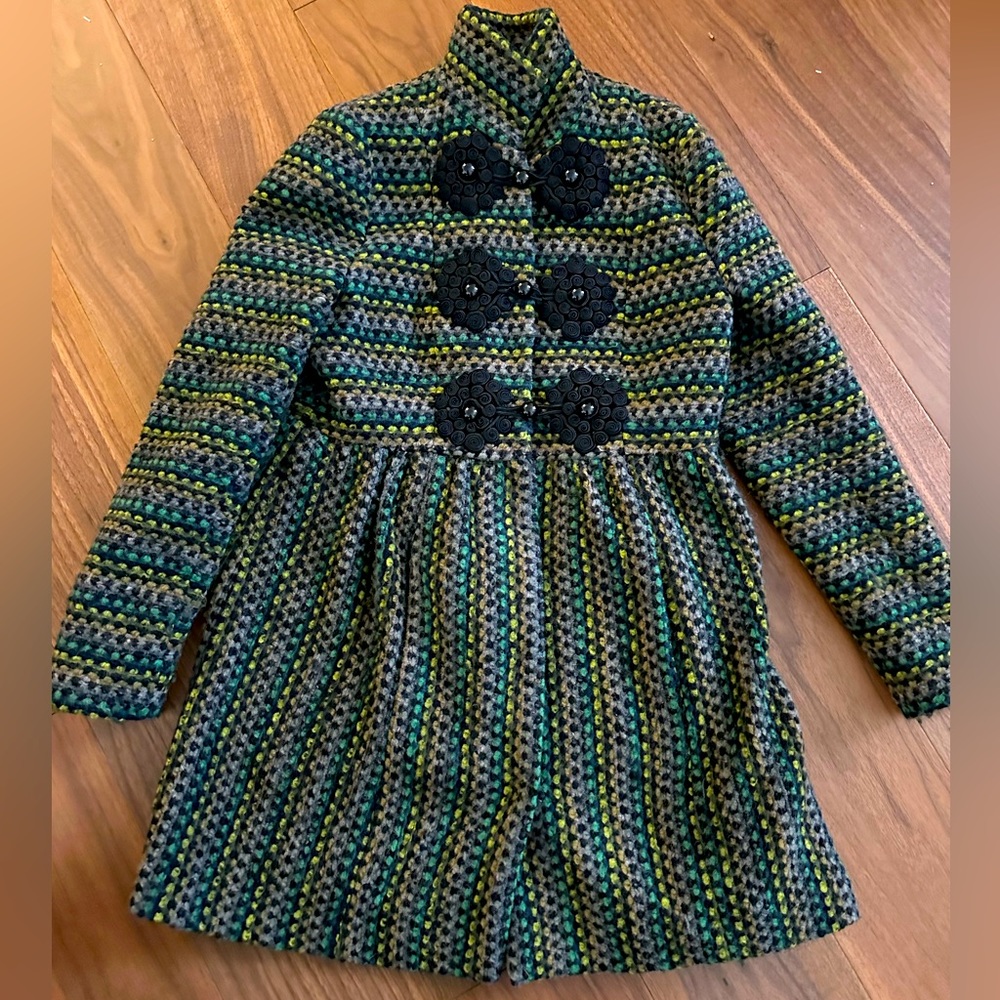 Plenty swing coat, multi colored